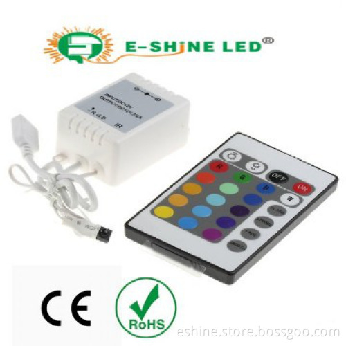 New DC12V/24V IR RGB LED Controller with 2years warranty